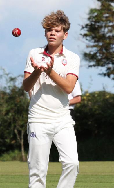 Charlie Arthur - runs and wickets in Cresselly win
